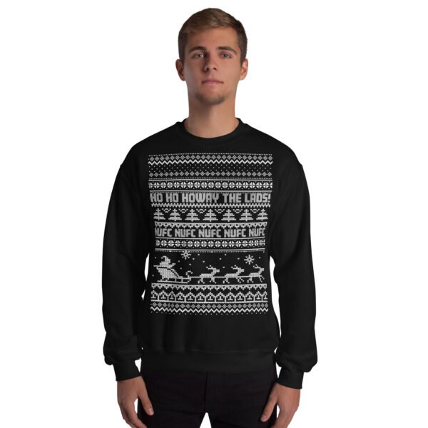 Newcastle United Christmas Jumper Ho Ho Howay The Lads! - Image 2