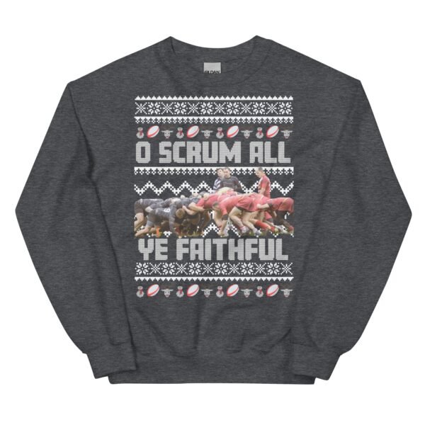 Rugby Christmas Jumper O Scrum All Ye Faithful - Image 8