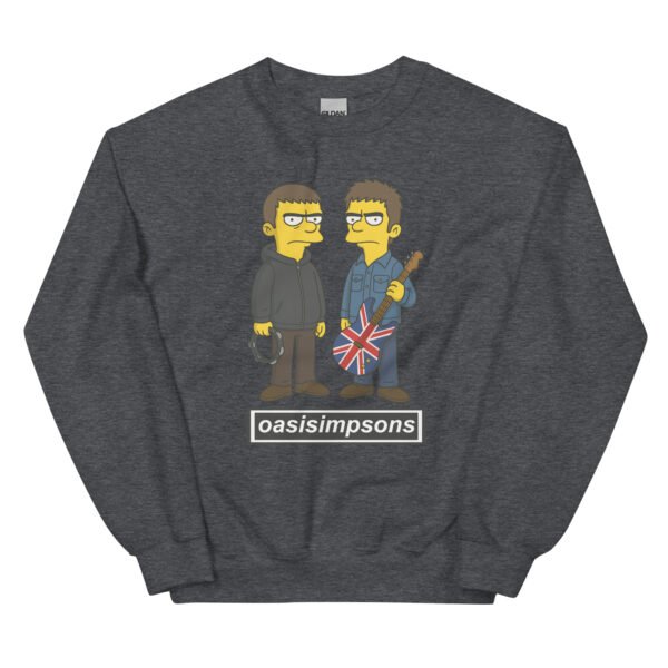 Oasis Simpsons Sweatshirt – Oasisimpsons Funny Jumper - Image 8