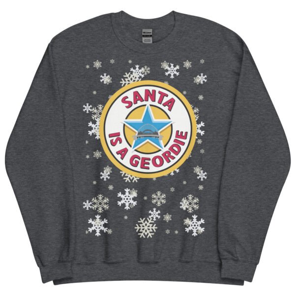 Santa Is A Geordie Christmas Jumper - Image 8