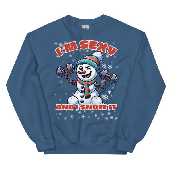 I’m Sexy And I Snow It Funny Christmas Jumper - Image 9