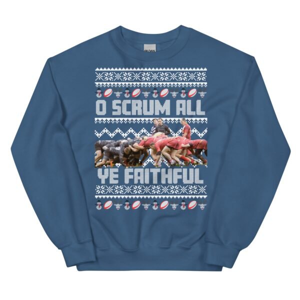 Rugby Christmas Jumper O Scrum All Ye Faithful - Image 10