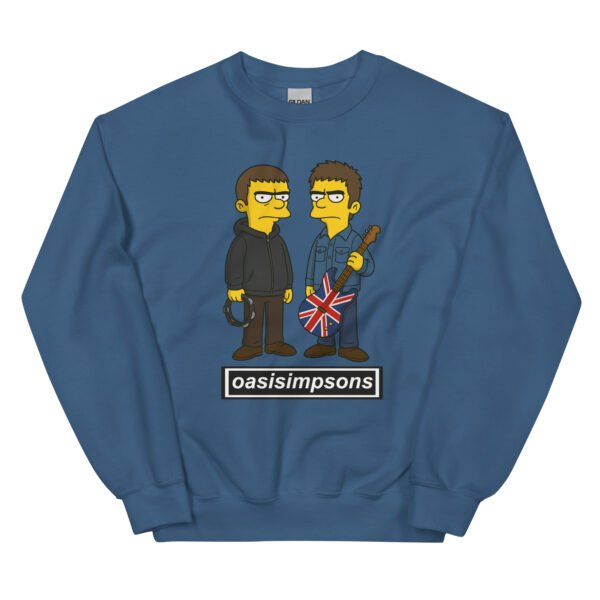 Oasis Simpsons Sweatshirt – Oasisimpsons Funny Jumper - Image 10