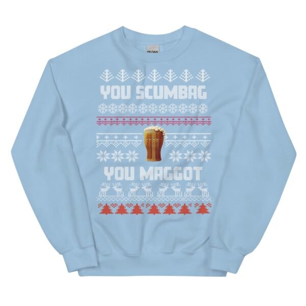 You Scumbag You Maggot Christmas Jumper Funny Pogues - Image 7