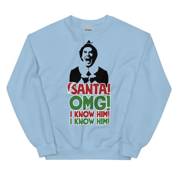 Buddy The Elf Christmas Jumper Santa OMG I Know Him - Image 6