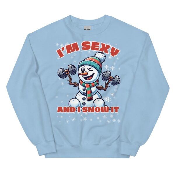 I’m Sexy And I Snow It Funny Christmas Jumper - Image 10
