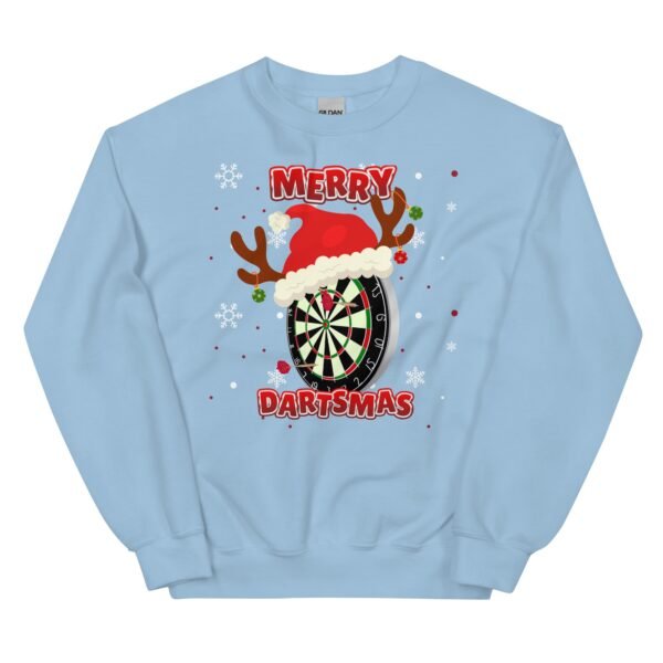Merry Dartsmas Christmas Jumper Darts Sweatshirt - Image 10