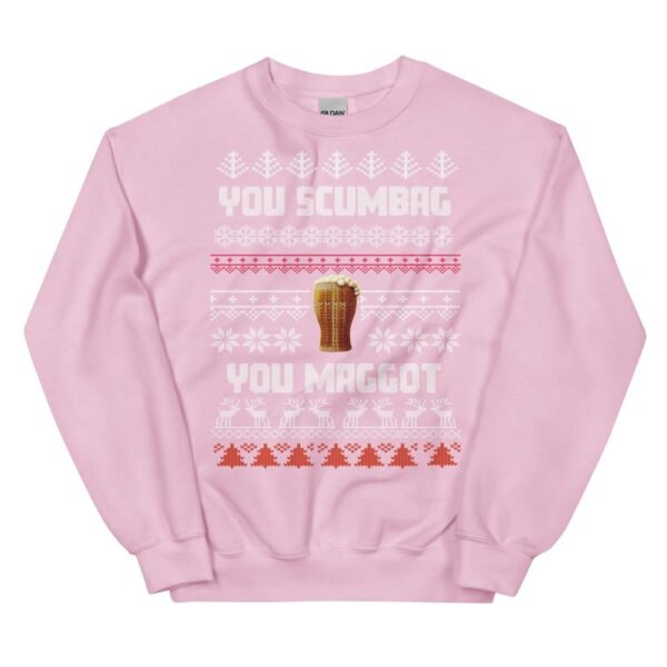You Scumbag You Maggot Christmas Jumper Funny Pogues - Image 9