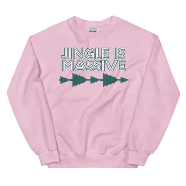 Jingle Is Massive Funny Men’s Christmas Jumper - Image 8