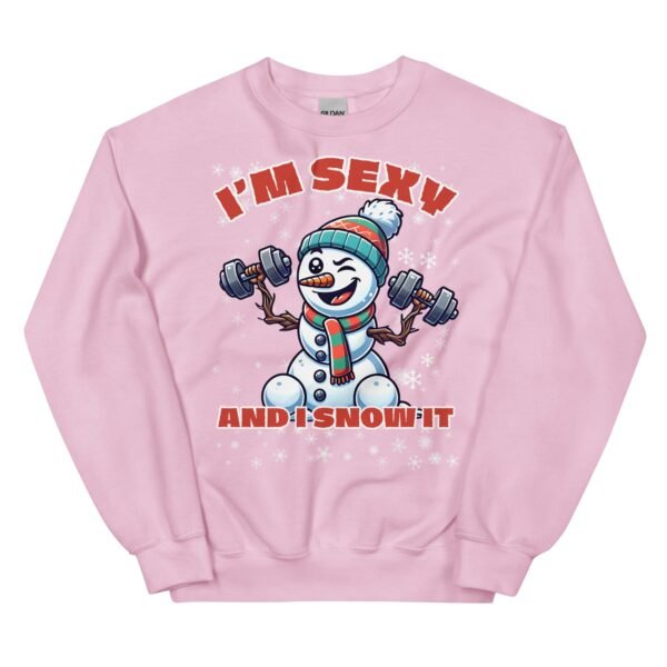 I’m Sexy And I Snow It Funny Christmas Jumper - Image 12
