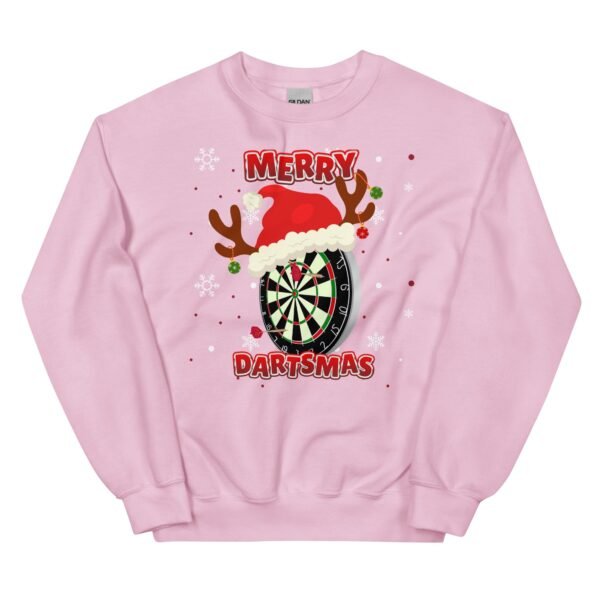Merry Dartsmas Christmas Jumper Darts Sweatshirt - Image 12
