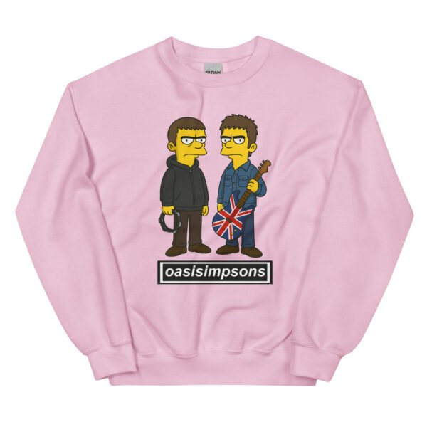 Oasis Simpsons Sweatshirt – Oasisimpsons Funny Jumper - Image 12