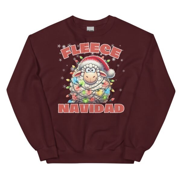 Fleece Navidad Christmas Jumper Sweatshirts Feliz Navidad - Image 4
