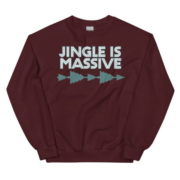Jingle Is Massive Funny Men’s Christmas Jumper - Image 4