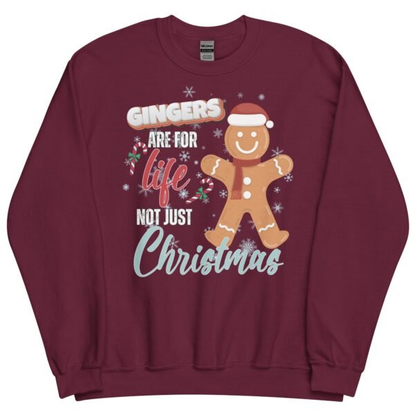 Gingers Are For Life Not Just Christmas Jumper Gift for Gingers - Image 6