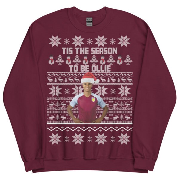 Ollie Watkins Christmas Jumper Tis The Season To Be Ollie