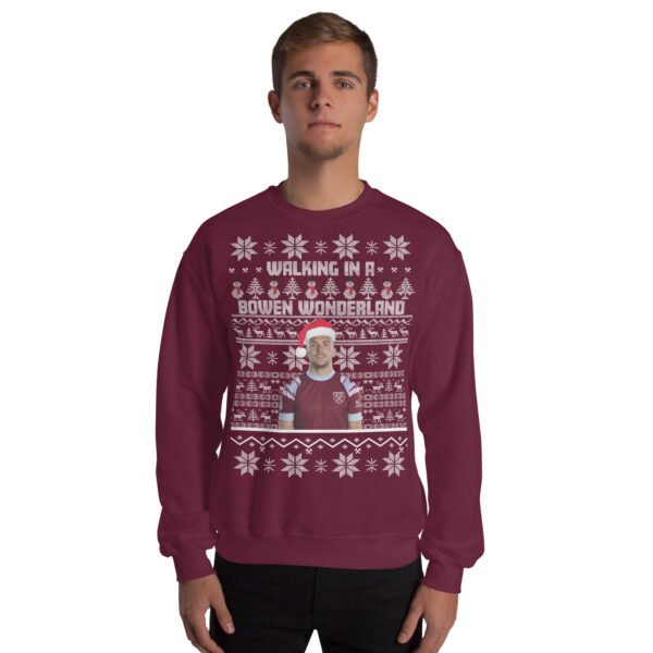 Jarrod Bowen Christmas Jumper Walking In A Bowen Wonderland - Image 2
