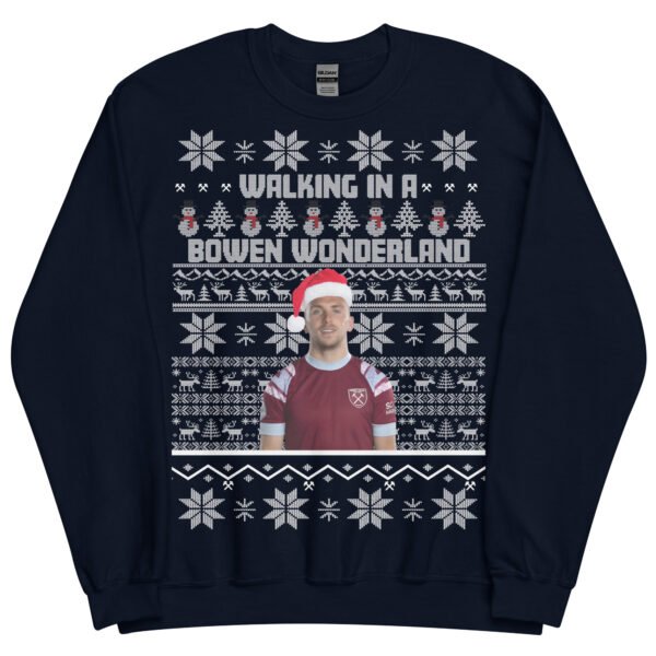 Jarrod Bowen Christmas Jumper Walking In A Bowen Wonderland - Image 4