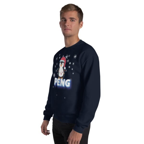 PENG – Penguin Christmas Jumper Sweatshirt - Image 2