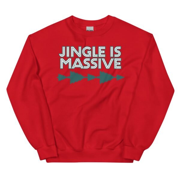 Jingle Is Massive Funny Men’s Christmas Jumper - Image 5