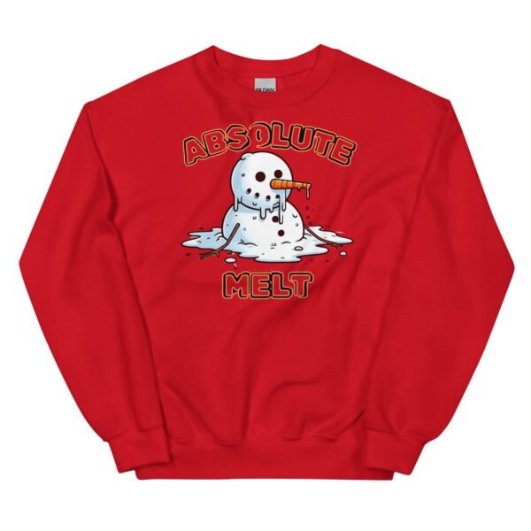 Absolute Melt Christmas Jumper Sweatshirt Funny Snowman - Image 5
