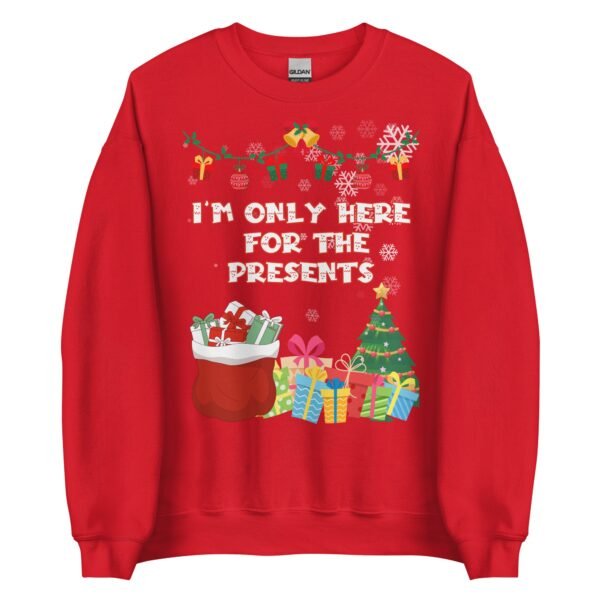 I’m Only Here For The Presents Jumper Christmas Jumper For Men