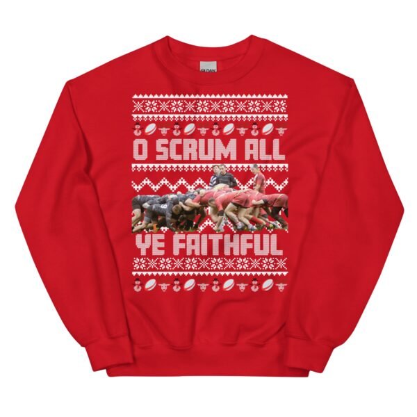 Rugby Christmas Jumper O Scrum All Ye Faithful - Image 7