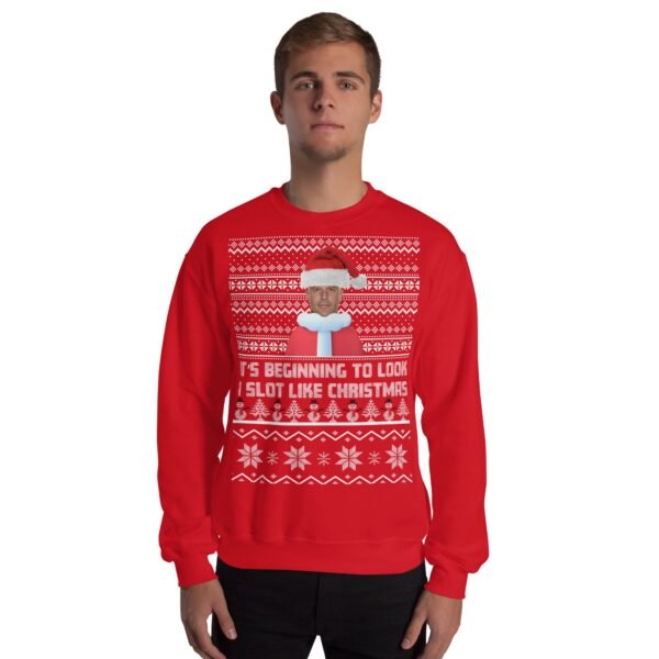 Arne Slot Christmas Jumper It’s Beginning To Look A SLOT Like Christmas LFC - Image 3
