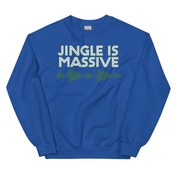 Jingle Is Massive Funny Men’s Christmas Jumper - Image 6