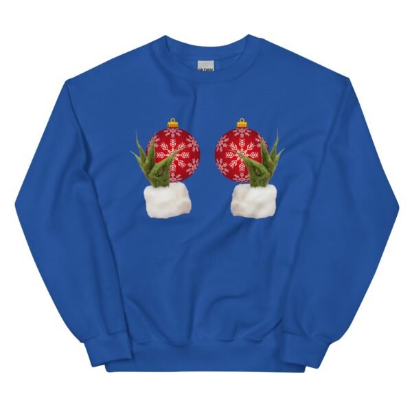 Grinch Pinch Baubles Funny Christmas Jumper - Image 10