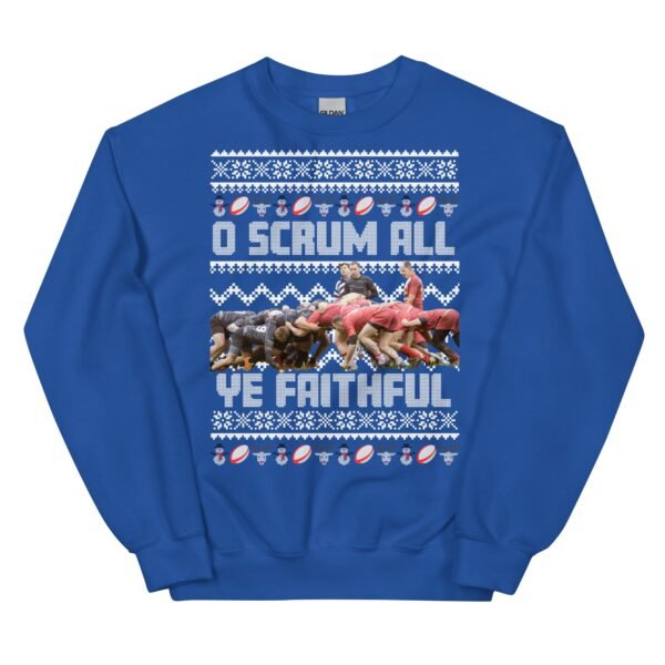 Rugby Christmas Jumper O Scrum All Ye Faithful - Image 9