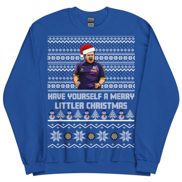 Luke Littler Christmas Jumper – Funny Luke “The Nuke” Darts Xmas Jumper