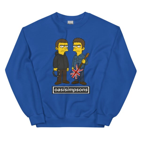 Oasis Simpsons Sweatshirt – Oasisimpsons Funny Jumper - Image 9
