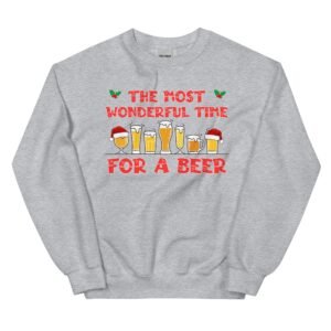 The Most Wonderful Time For A Beer Christmas Jumper