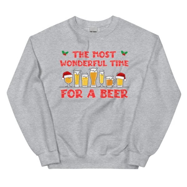 The Most Wonderful Time For A Beer Christmas Jumper