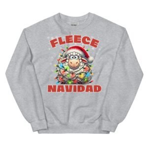 Fleece Navidad Christmas Jumper Sweatshirts Feliz Navidad