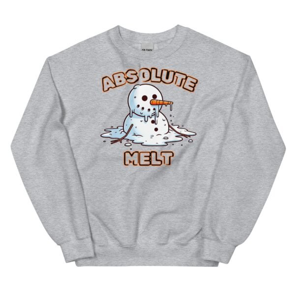 Absolute Melt Christmas Jumper Sweatshirt Funny Snowman - Image 8