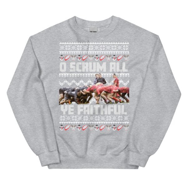 Rugby Christmas Jumper O Scrum All Ye Faithful - Image 12