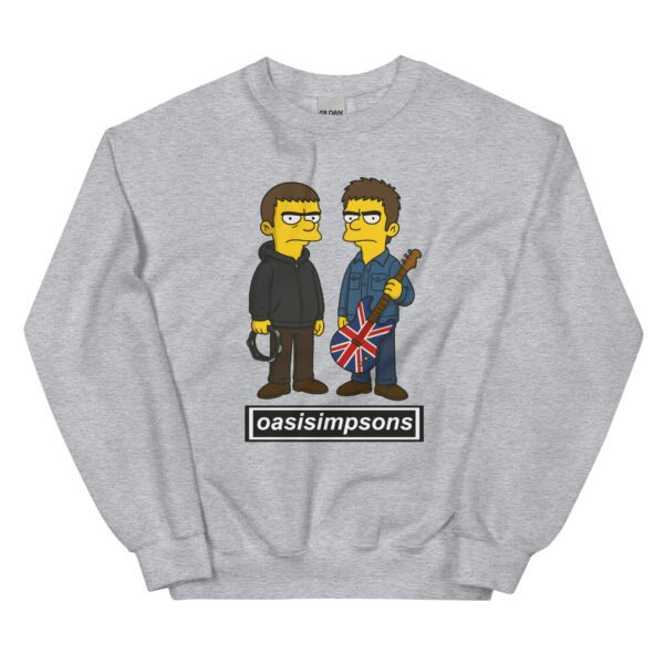 Oasis Simpsons Sweatshirt – Oasisimpsons Funny Jumper