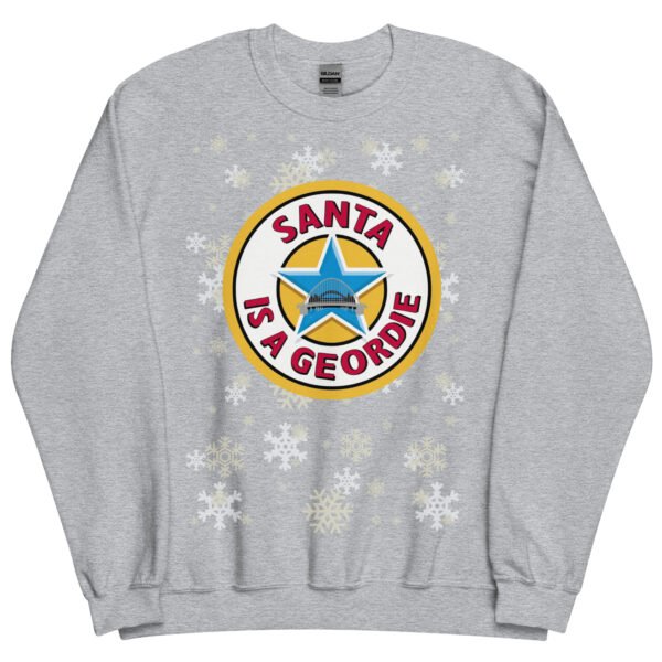 Santa Is A Geordie Christmas Jumper - Image 12