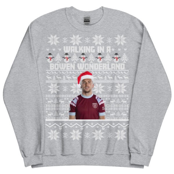 Jarrod Bowen Christmas Jumper Walking In A Bowen Wonderland - Image 10
