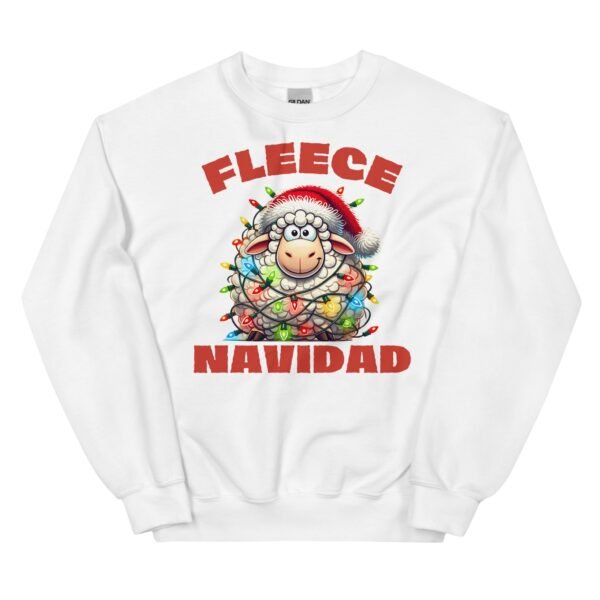 Fleece Navidad Christmas Jumper Sweatshirts Feliz Navidad - Image 9