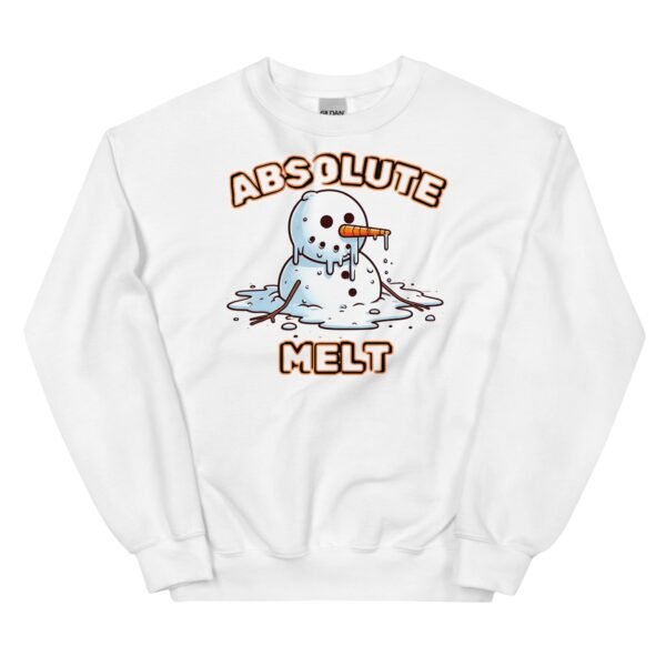 Absolute Melt Christmas Jumper Sweatshirt Funny Snowman - Image 10