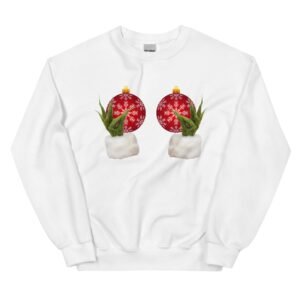 Grinch Pinch Baubles Funny Christmas Jumper