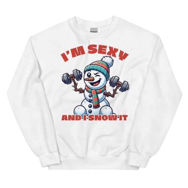 I’m Sexy And I Snow It Funny Christmas Jumper - Image 13