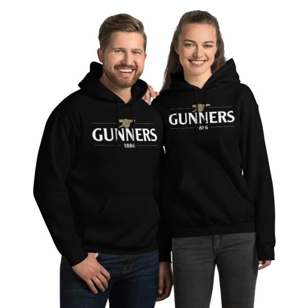 Arsenal Hoodie Gunners Red or Black - Image 4