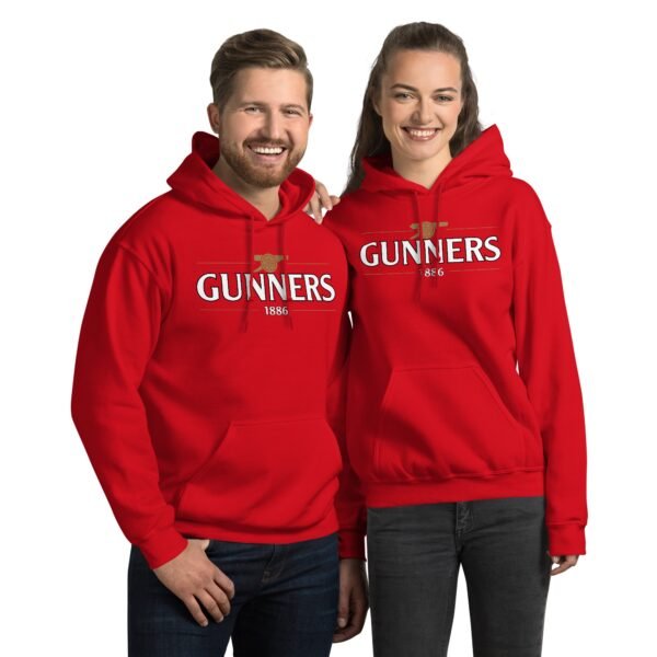 Arsenal Hoodie Gunners Red or Black - Image 6