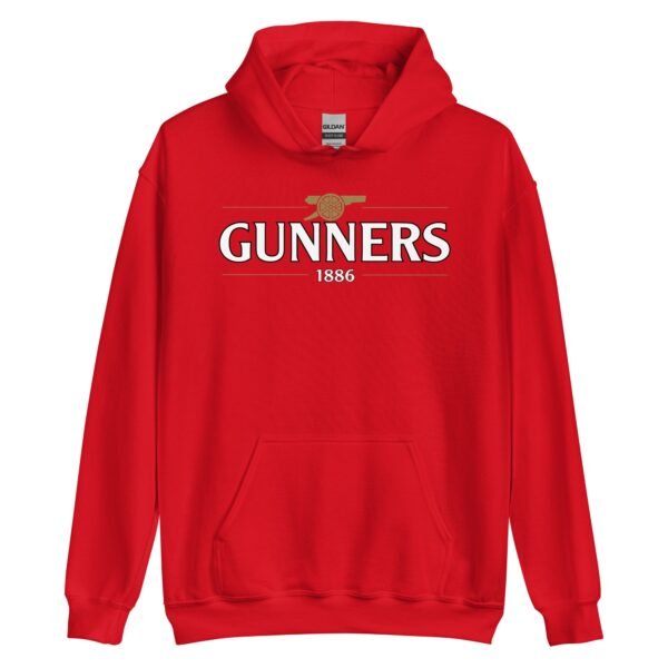Arsenal Hoodie Gunners Red or Black - Image 7