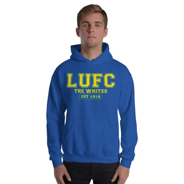 Leeds United FC Hoodie The Whites Est 1919 LUFC - Image 2