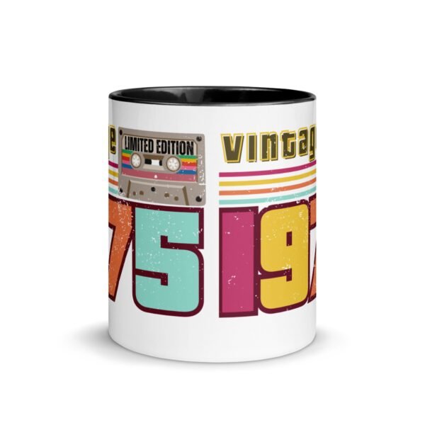 Vintage 1975 Limited Edition 50th Birthday Mug 1975 Gift - Image 2